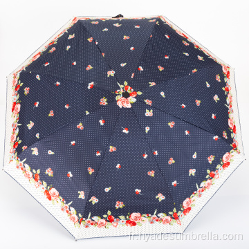 Parasol de parapluies élégants multicolores